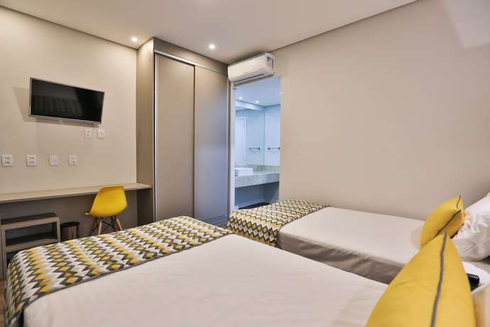 Imagen de la habitación del Hotel Sleep Inn Paulinia. Foto 10