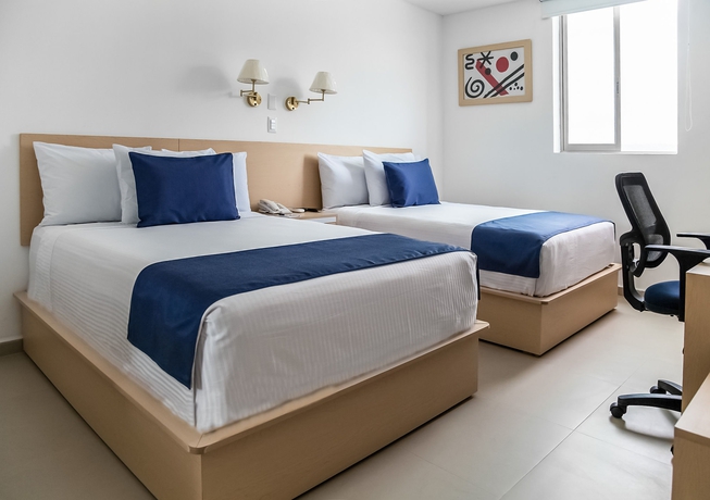 Imagen de la habitación del Hotel Sleep Inn Tuxtla Gutierrez. Foto 4