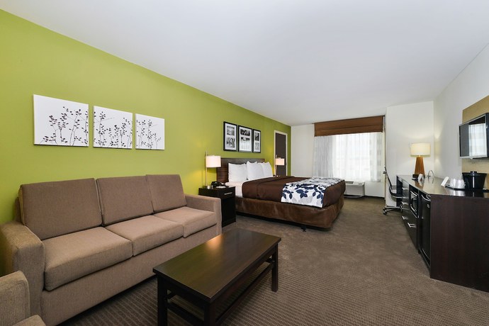 Imagen de la habitación del Hotel Sleep Inn and Suites Gulfport. Foto 9