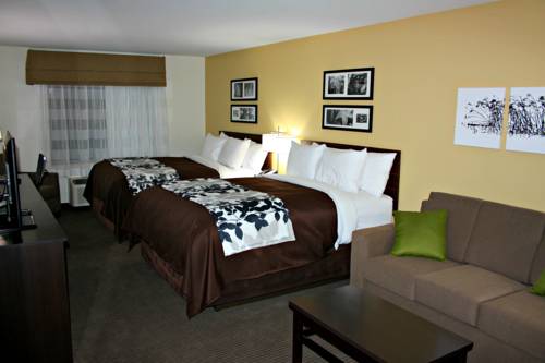 Imagen de la habitación del Hotel Sleep Inn and Suites Lincoln University Area. Foto 1