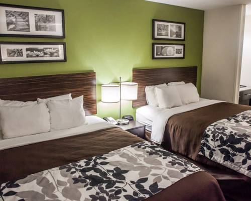 Imagen de la habitación del Hotel Sleep Inn and Suites Topeka West I-70 Wanamaker. Foto 4