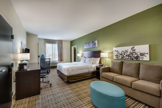 Imagen de la habitación del Hotel Sleep Inn and Suites Yukon Oklahoma City. Foto 8