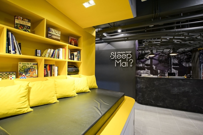 Imagen de los interiores del Hotel Sleep Mai Lifestyle Thapae. Foto 16