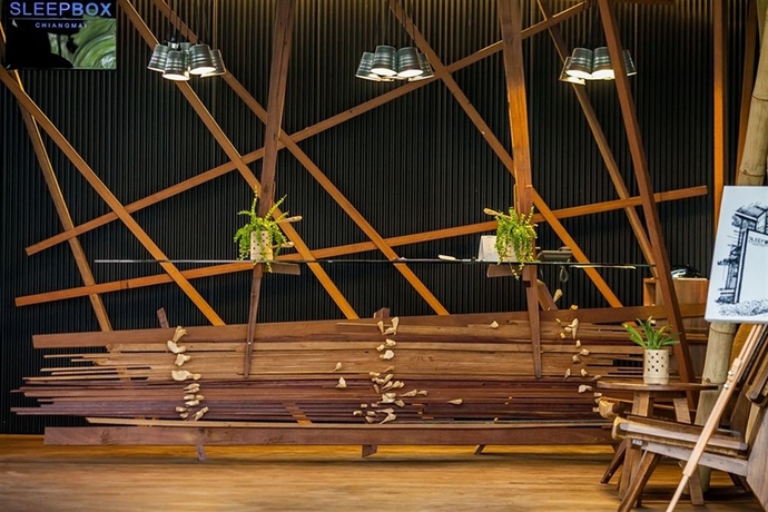 Imagen de los interiores del Hotel Sleepbox Chiangmai. Foto 5