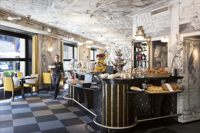 Imagen del bar/restaurante del Hotel Small Luxury Ambassador Zürich. Foto 4