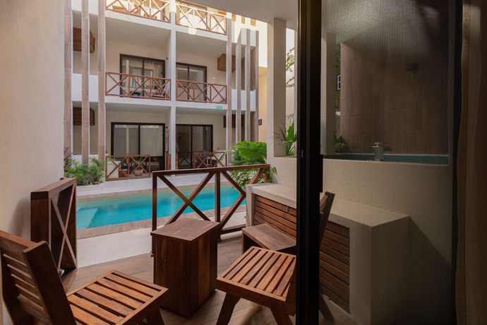 Imagen de la habitación del Hotel Smart Depas Tulum. Foto 9
