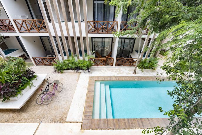 Imagen de los interiores del Hotel Smart Depas Tulum. Foto 15