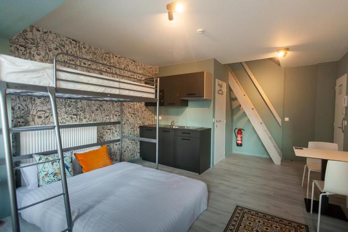 Imagen de la habitación del Hotel Smartflats Budget Louvain Central. Foto 5