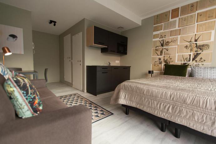 Imagen de la habitación del Hotel Smartflats Budget Louvain Central. Foto 6