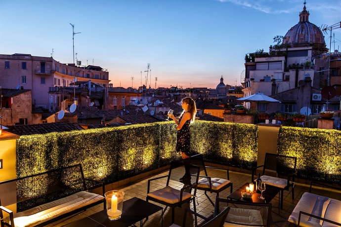 Imagen de los exteriores del Hotel Smeraldo, Roma. Foto 15