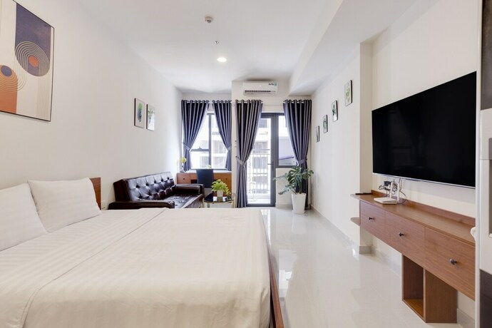 Imagen de la habitación del Hotel Smile Home- Soho Apartment D1 - HCM. Foto 20