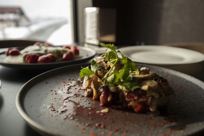 Imagen del bar/restaurante del Hotel Snow Rooms. Foto 4