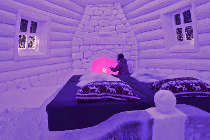 Imagen de la habitación del Hotel Snowhotel Kirkenes. Foto 3
