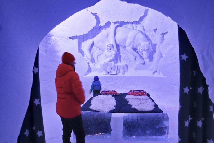 Imagen de la habitación del Hotel Snowhotel Kirkenes. Foto 14