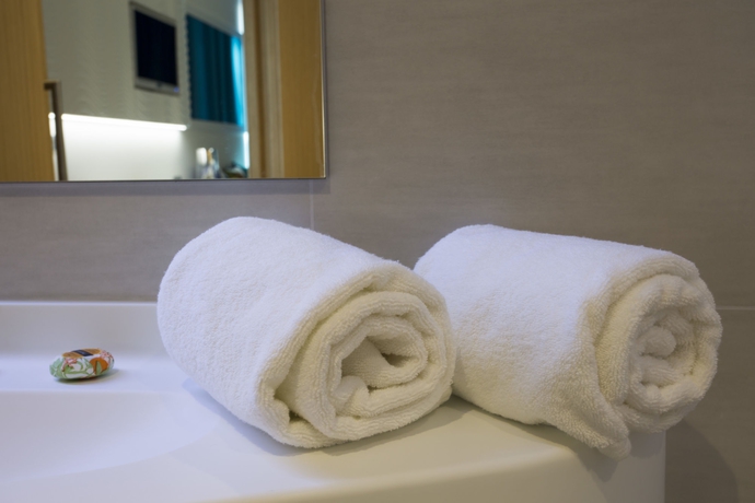 Imagen de la habitación del Hotel SoBlue. Foto 8