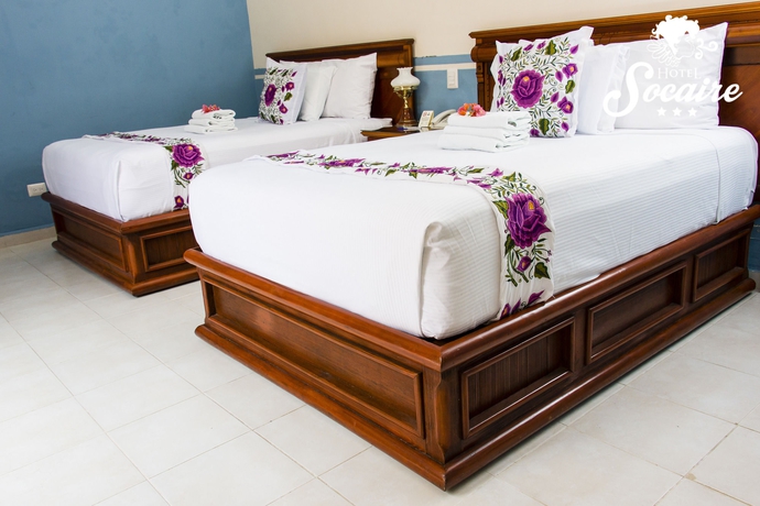 Imagen de la habitación del Hotel Socaire, Campeche. Foto 9