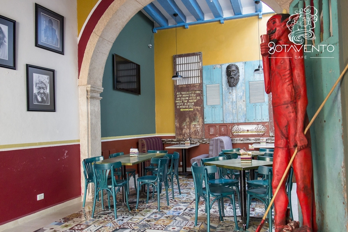 Imagen del bar/restaurante del Hotel Socaire, Campeche. Foto 2