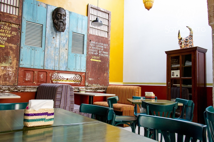 Imagen del bar/restaurante del Hotel Socaire, Campeche. Foto 5