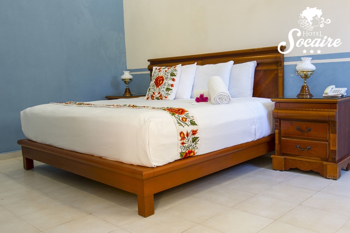 Imagen de la habitación del Hotel Socaire, Campeche. Foto 14