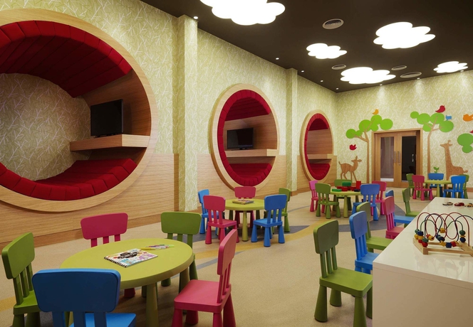 Imagen de los interiores del Hotel Sochi Marriott Krasnaya Polyana. Foto 11