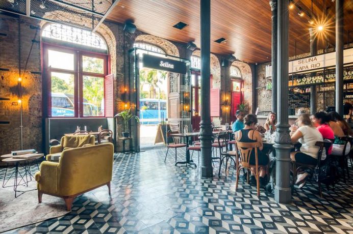 Imagen del bar/restaurante del Hotel Socialtel Lapa Rio De Janeiro. Foto 14