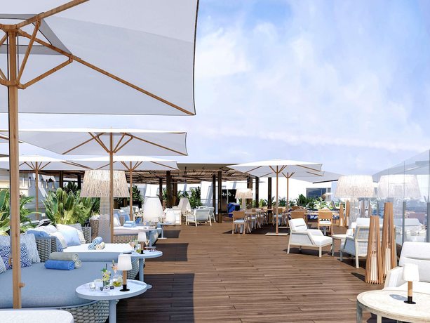 Imagen de la piscina del Hotel Sofitel Barcelona Skipper. Foto 20