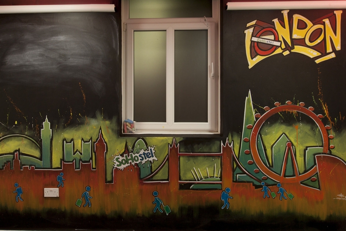 Imagen de los interiores del Hotel Sohostel. Foto 6