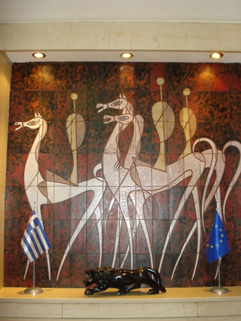 Imagen de los interiores del Hotel Solomou Athens. Foto 16
