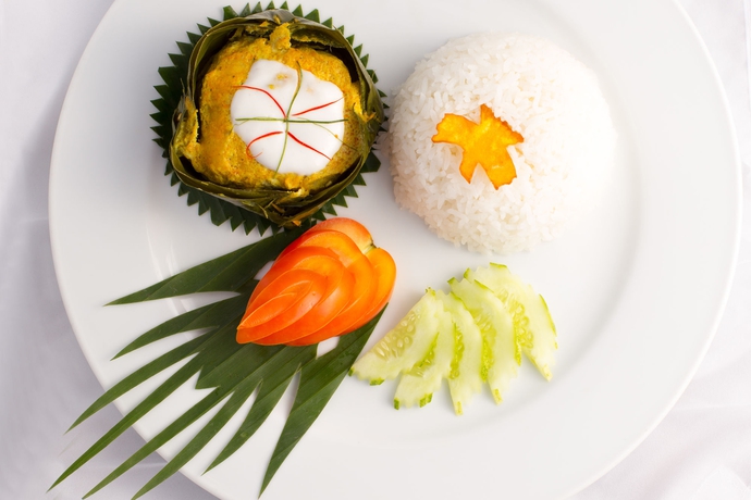 Imagen del bar/restaurante del Hotel Somadevi Angkor Resort and Spa. Foto 2