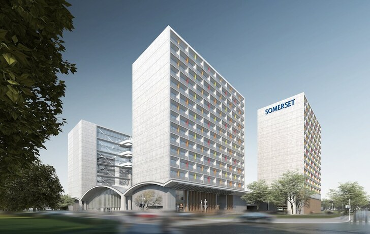 Imagen general del Hotel Somerset Daxing Beijing. Foto 7