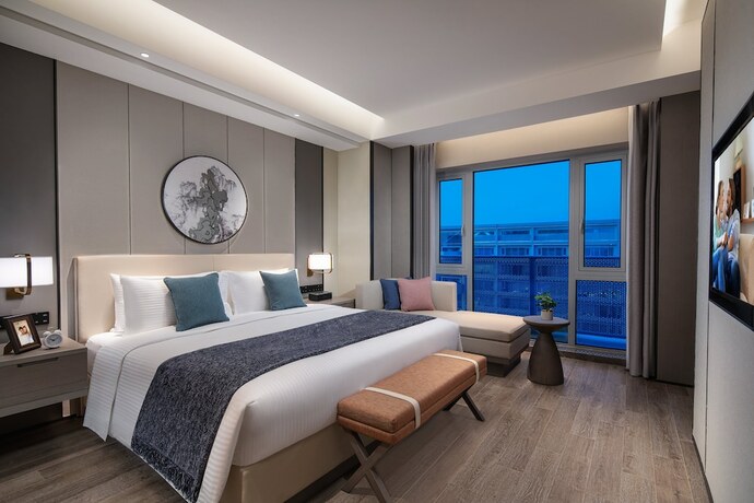 Imagen de la habitación del Hotel Somerset Daxing Beijing. Foto 22