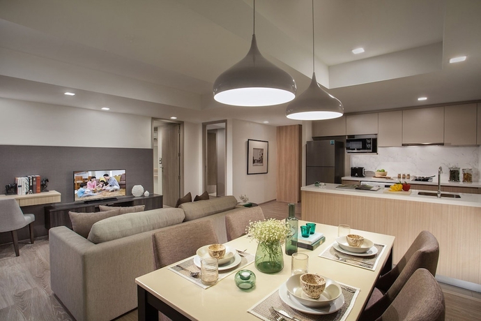 Imagen de la habitación del Hotel Somerset Ekamai Bangkok. Foto 7