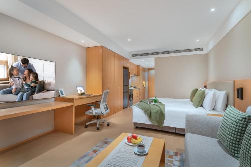 Imagen de la habitación del Hotel Somerset Fengdong Xi\'an. Foto 15