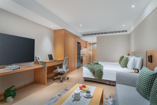 Imagen de la habitación del Hotel Somerset Fengdong Xi\'an. Foto 18