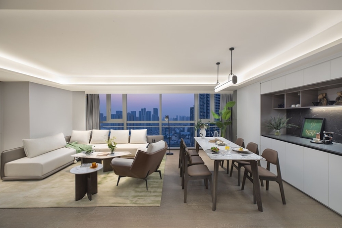 Imagen de la habitación del Hotel Somerset Future Center Wuhan. Foto 5