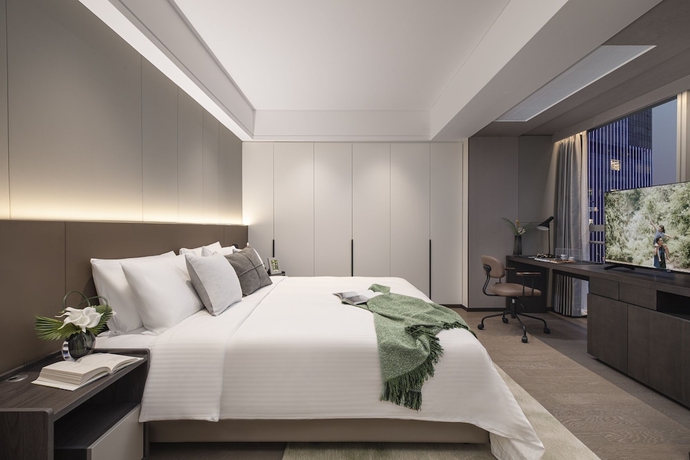 Imagen de la habitación del Hotel Somerset Future Center Wuhan. Foto 13