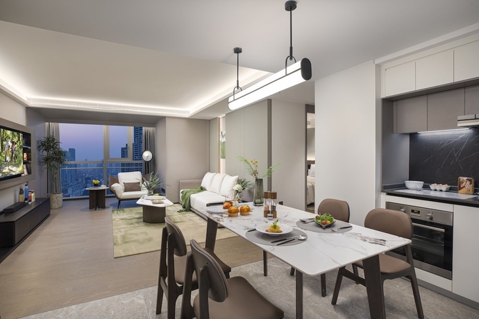Imagen de la habitación del Hotel Somerset Future Center Wuhan. Foto 14