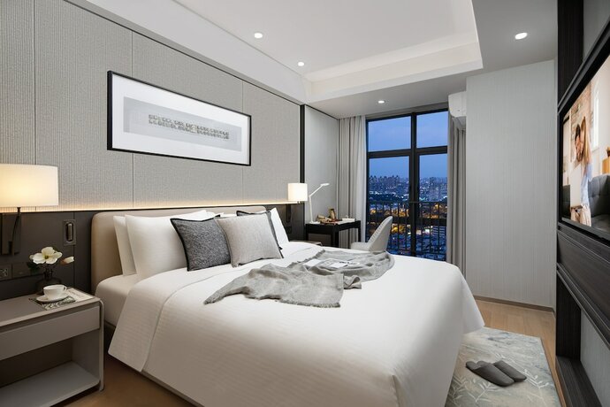 Imagen general del Hotel Somerset Haizhu Centre Guangzhou. Foto 4