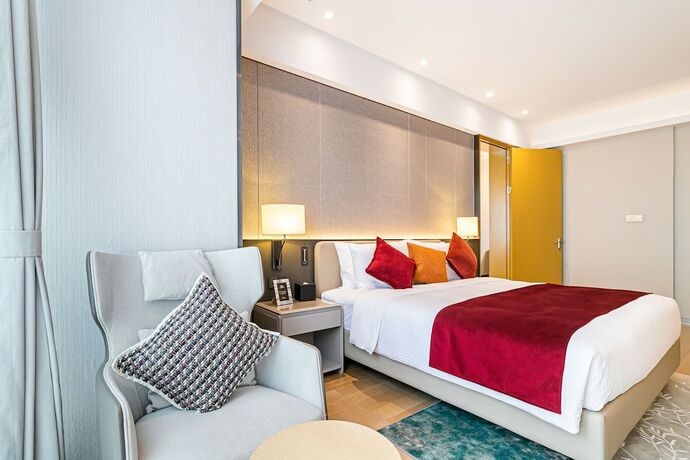 Imagen general del Hotel Somerset Haizhu Centre Guangzhou. Foto 8