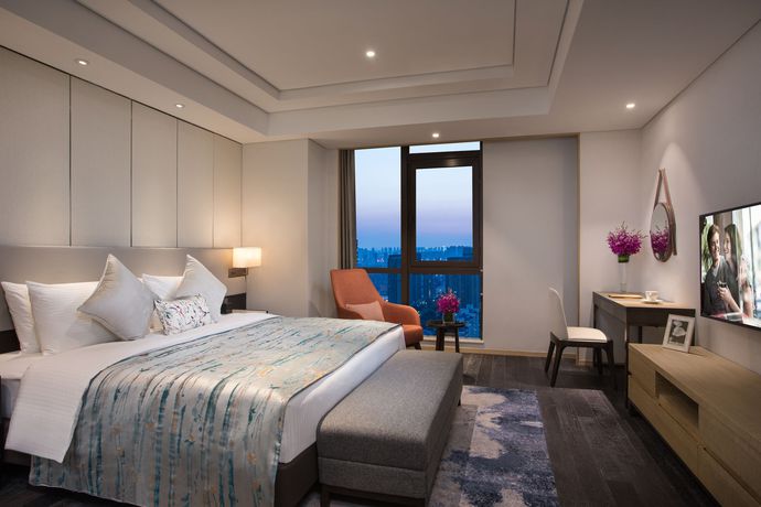 Imagen de la habitación del Hotel Somerset Harmony City Wuxi. Foto 4
