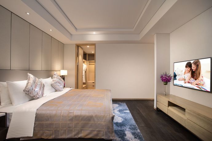 Imagen de la habitación del Hotel Somerset Harmony City Wuxi. Foto 6