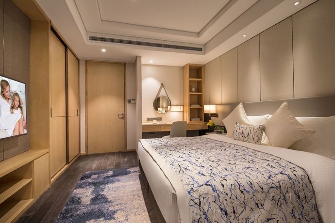 Imagen de la habitación del Hotel Somerset Harmony City Wuxi. Foto 7