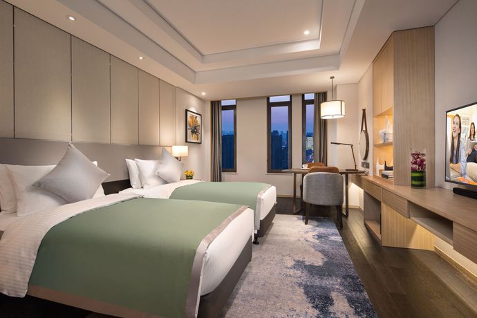 Imagen de la habitación del Hotel Somerset Harmony City Wuxi. Foto 8