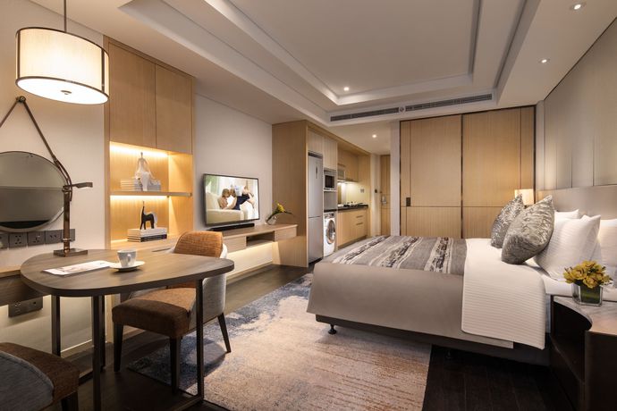 Imagen de la habitación del Hotel Somerset Harmony City Wuxi. Foto 14
