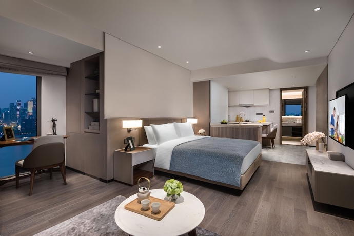 Imagen de la habitación del Hotel Somerset Ioc Hangzhou. Foto 10