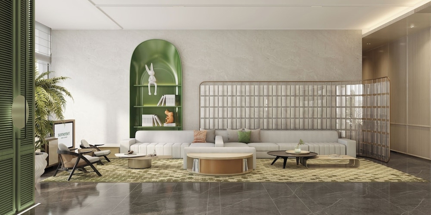 Imagen de los interiores del Hotel Somerset Jimei Xiamen. Foto 15