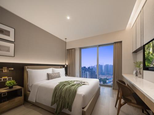 Imagen general del Hotel Somerset Pudong Riverside Shanghai. Foto 1