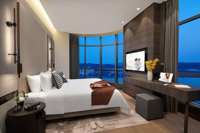 Imagen de la habitación del Hotel Somerset Southbay Zhuhai. Foto 23
