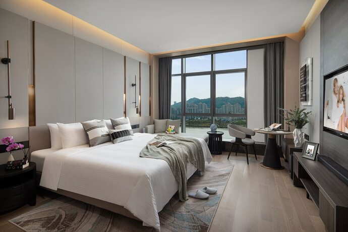 Imagen de la habitación del Hotel Somerset Southbay Zhuhai. Foto 24