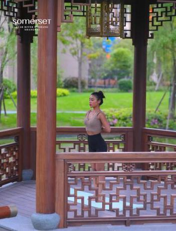 Imagen general del Hotel Somerset Star River Minhang Shanghai. Foto 11